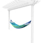 New England Arbors Hammock Stand, White, 94.75"H