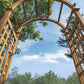 Eden Rosewood Arbor, 88.75"H