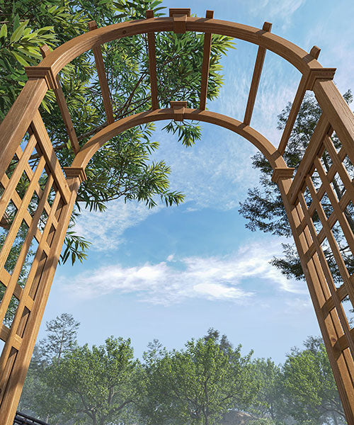 Eden Rosewood Arbor, 88.75"H