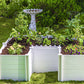 Vita Gardens Keyhole Garden Bed w/Easy Access, 6'L x 6'W