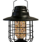 Woodlink Modern Farmhouse Caged Bird Feeder & Solar Light