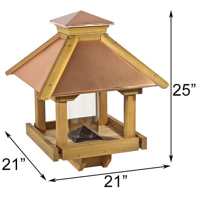 Woodlink Large Coppertop Gazebo Bird Feeder