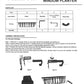 Panacea Flat Iron Series Planter Boxes, Black, 48"L, 4 Pack